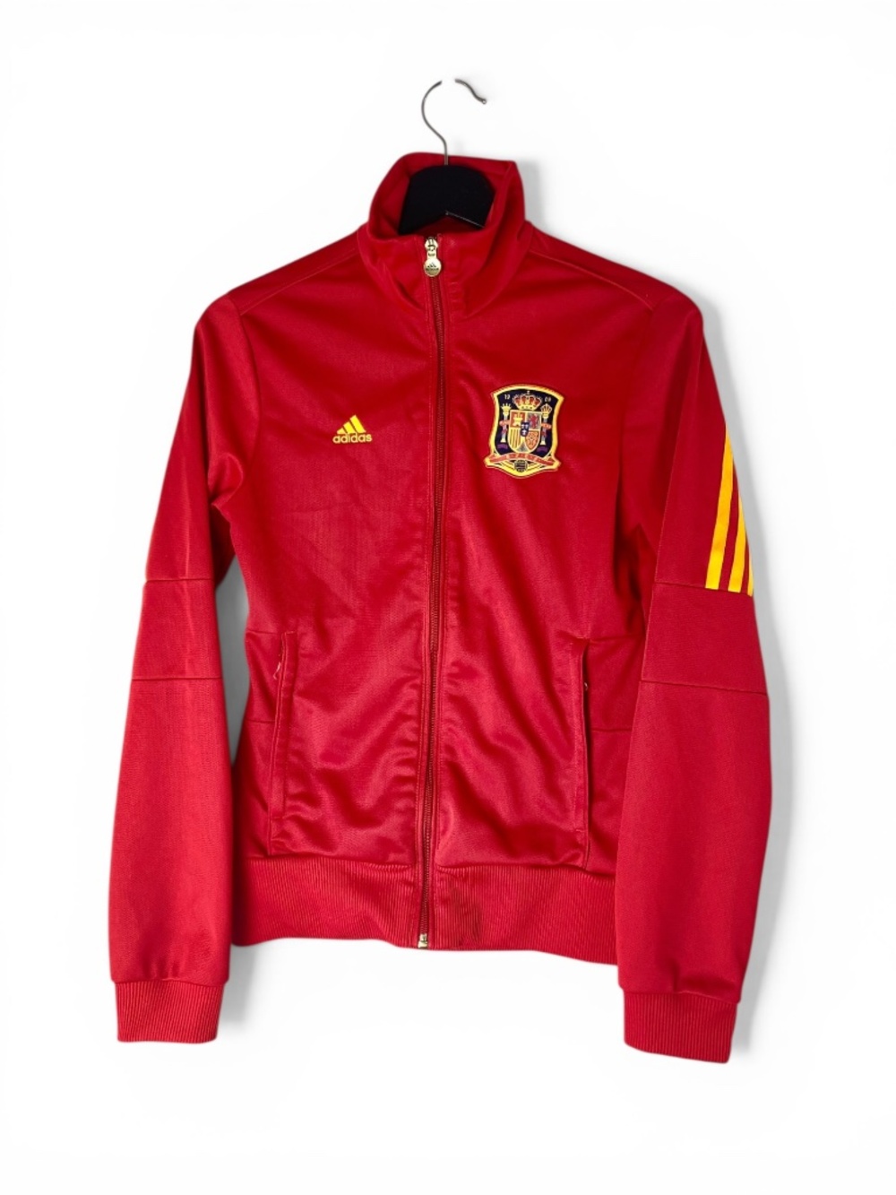 Adidas Spain RFEF National Team Track Jacket 2009/10 Size S Red/Gold VTG